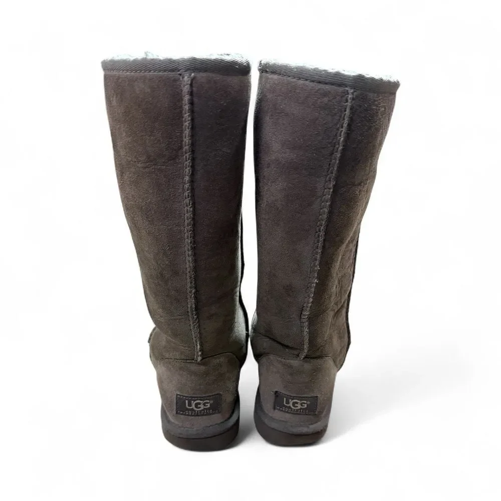Ugg Brownish Gray Tall Winter Boots